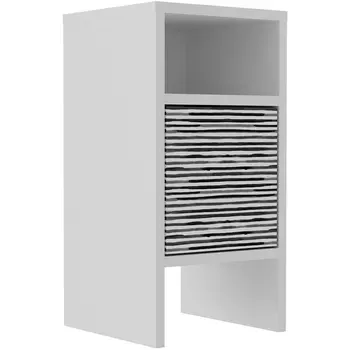 Прикроватная тумба GRANDMA'S NIGHTSTAND (Дерево/Белый) LEVE