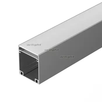 Профиль BOX60-ONTOP-2000 ANOD (Алюминий) 017358 (Arlight)