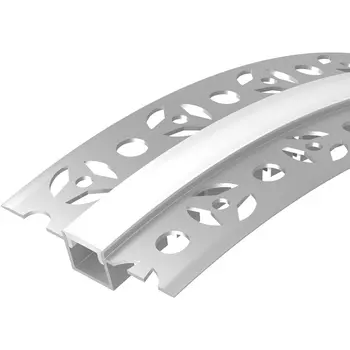 Профиль FANTOM-BENT-W12-TOP-2000 ANOD (Arlight, Алюминий) 040327 (2 шт.)