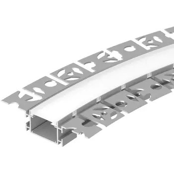 Профиль FANTOM-BENT-W23-SIDE-2000 ANOD (Arlight, Алюминий) 040331 (2 шт.)