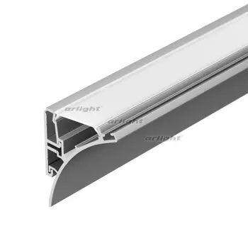 Профиль KARNIZ-R-2000 ANOD (Arlight, Алюминий) 021649 (2 шт.)