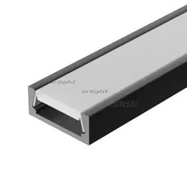 Профиль MIC-2000 Black RAL9005 (Алюминий) 020235 (Arlight)