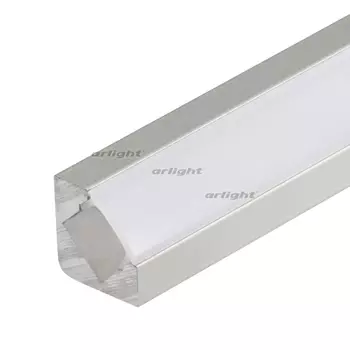 Профиль с экраном ALU-D45-2000 ANOD+FROST (Arlight, Алюминий) 018252