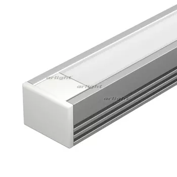 Профиль с экраном PDS-S-2000 ANOD+OPAL (Алюминий) 029858 (Arlight)