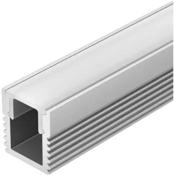 Профиль с экраном SL-MINI-8-2000 ANOD+OPAL (Arlight, Алюминий) 036832