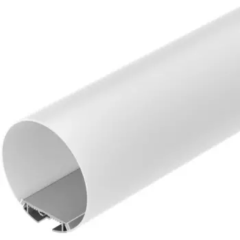 Профиль с экраном SL-ROUND-D120-2500 ANOD+OPAL (Arlight, Алюминий) 020475
