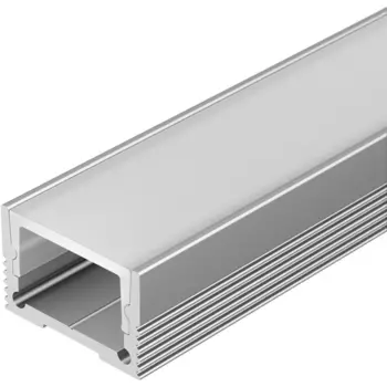 Профиль с экраном SL-SLIM20-H13-2000 ANOD+OPAL (Arlight, Алюминий) 036835