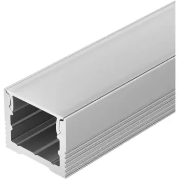 Профиль с экраном SL-SLIM-H13M-2500 ANOD+OPAL (Arlight, Алюминий) 025869