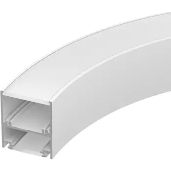 Профиль SL-ARC-5060-D1000-A90 WHITE (дуга 1 из 4) (Arlight, Алюминий) 032694
