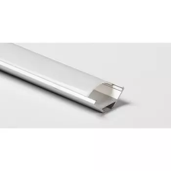 Профиль угловой 16*16*2000 комплект с рассеивателем и заглушками Image ALP.590.80