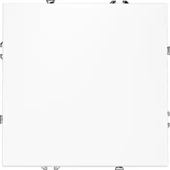 Проходной переключатель одноклавишный (белый матовый) Voltum S70 VLS010302