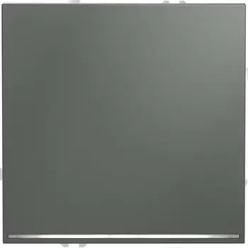 Проходной переключатель одноклавишный с подсветкой (титан) Voltum S70 VLS010406