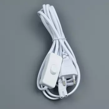 Провод для подключения светильника ULI-Px к сети 220В. см. контакта, с кнопкой включения UCX-PT2/L10-300/B Uniel WHITE 1 STICKER