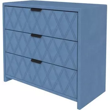 PROxSON Комод Side (Ткань: Рогожка Тетра Голубой) 94x45