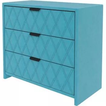 PROxSON Комод Side (Ткань: Велюр Shaggy Azure) 94x45