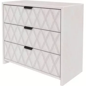 PROxSON Комод Side (Ткань: Велюр Teddy Жемчужный) 94x45