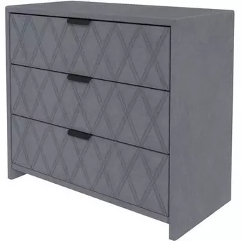 PROxSON Комод Side (Ткань: Велюр Ultra Мокрый асфальт) 94x45