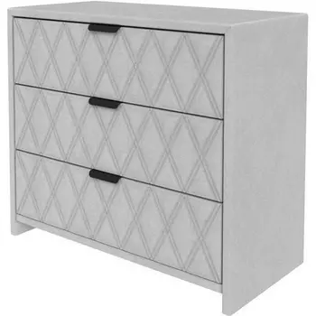 PROxSON Комод Side (Ткань: Велюр Ultra Серый камень) 94x45