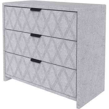PROxSON Комод Side (Ткань: Жаккард Tesla Стальной) 94x45