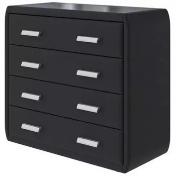 PROxSON Комод Soft Mebel (Экокожа Черный) 101x48