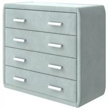 PROxSON Комод Soft Mebel (Ткань: Велюр Casa Мятный) 101x48