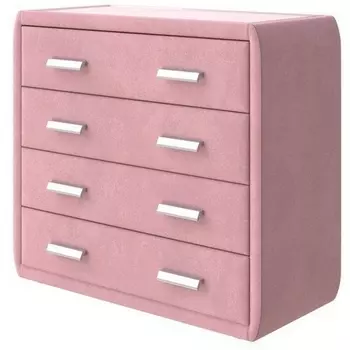 PROxSON Комод Soft Mebel (Ткань: Велюр Casa Жемчужно-розовый) 101x48