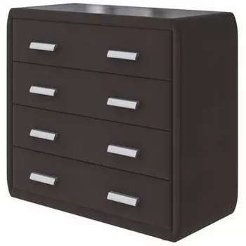 PROxSON Комод Soft Mebel (Ткань: Велюр Forest 16 Коричневый) 101x48