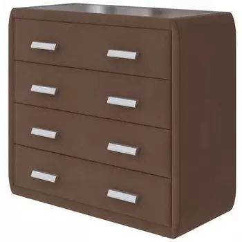 PROxSON Комод Soft Mebel (Ткань: Велюр Forest 514 Светло-коричневый) 101x48