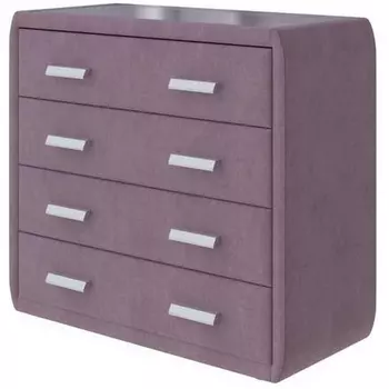 PROxSON Комод Soft Mebel (Ткань: Велюр Лофти Слива) 101x48