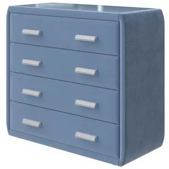 PROxSON Комод Soft Mebel (Ткань: Велюр Shaggy Ocean) 101x48