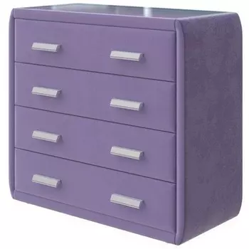 PROxSON Комод Soft Mebel (Ткань: Велюр Shaggy Plum) 101x48