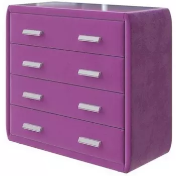 PROxSON Комод Soft Mebel (Ткань: Велюр Shaggy Wine) 101x48