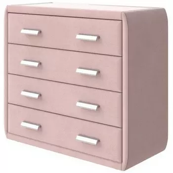 PROxSON Комод Soft Mebel (Ткань: Велюр Ultra Розовый мусс) 101x48