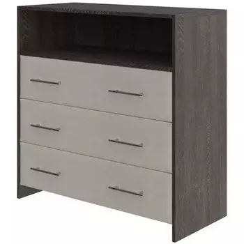 PROxSON Комод Свен (ЛДСП Кантербери+ткань Дуб Кантербери/Ultra Песочный) 90x40