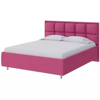 PROxSON Кровать Chessy без основания (Ткань: Рогожка Savana Berry (фиолетовый)) 200x190