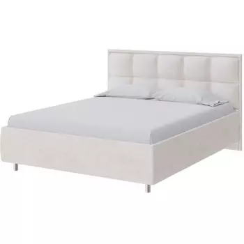 PROxSON Кровать Chessy без основания (Ткань: Велюр Лофти Лён) 200x190