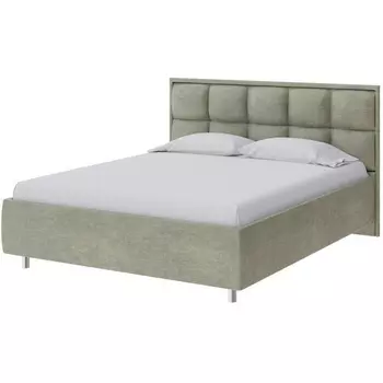 PROxSON Кровать Chessy без основания (Ткань: Велюр Лофти Олива) 200x190