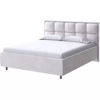 PROxSON Кровать Chessy без основания (Ткань: Велюр Casa Лунный) 180x200