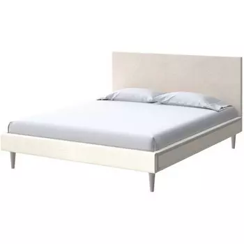 PROxSON Кровать Claro (Ткань: Велюр Casa Сахарный) 160x200