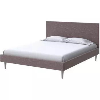 PROxSON Кровать Claro (Ткань: Велюр Gratta 8 Брауни) 160x200