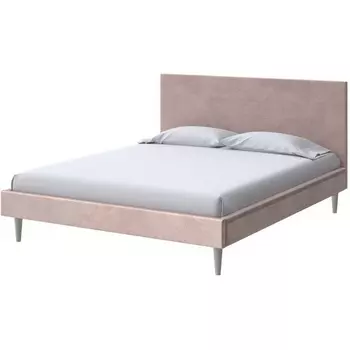 PROxSON Кровать Claro (Ткань: Велюр Teddy Шоколадный бисквит) 160x200