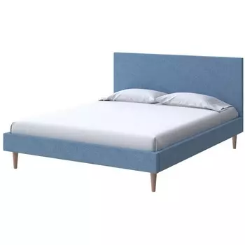 PROxSON Кровать Claro (Ткань: Жаккард Tesla Деним) 160x200