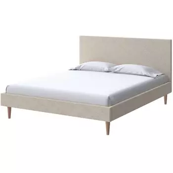 PROxSON Кровать Claro (Ткань: Жаккард Tesla Мокко) 160x200