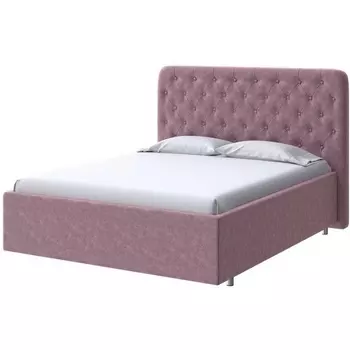 PROxSON Кровать Classic Large (Ткань: Велюр Gratta 6 Ягодный мусс) 200x200