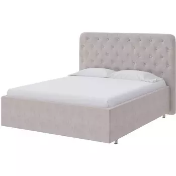 PROxSON Кровать Classic Large (Ткань: Велюр Лофти Бежевый) 200x190