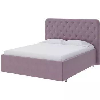 PROxSON Кровать Classic Large (Ткань: Велюр Лофти Слива) 200x200