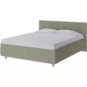 PROxSON Кровать Diamo без основания (Ткань: Велюр Лофти Олива) 200x190
