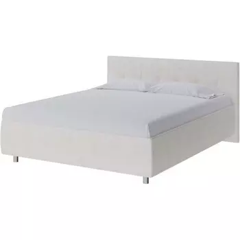 PROxSON Кровать Diamo без основания (Ткань: Велюр Лофти Лён) 200x190