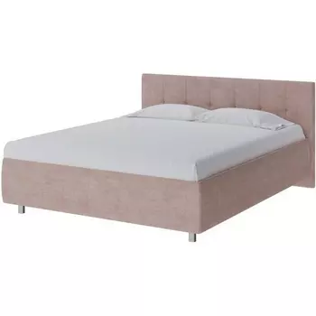 PROxSON Кровать Diamo без основания (Ткань: Велюр Лофти Мокко) 180x190