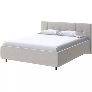 PROxSON Кровать Diamo без основания (Ткань: Велюр Gratta 1 Шампань) 160x200